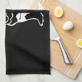 Dog Gift | Frenchie Tricks, geboren uit Stubborn Theedoek (Quarter Fold)