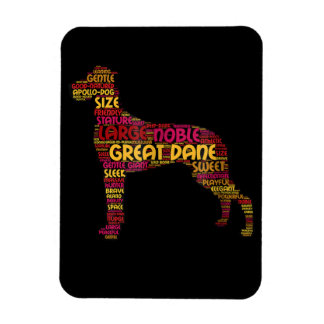 Dog Gift | Grote Noble Great Dane Magneet