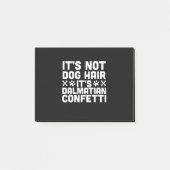 Dog Gift | Haar niet-Dog Hair-its Dalmatian-Confet Post-it® Notes (Voorkant)