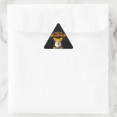 Dog Gift | happy halloween pembroke corgi Sticker (Tas)
