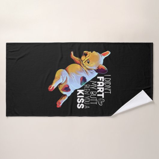 Dog Gift | Ik heb niet met m'n touwtje geknoeid. Badhanddoek (Badhanddoek)