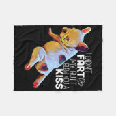 Dog Gift | Ik heb niet met m'n touwtje geknoeid. Fleece Deken (Voorkant (Horizontaal))