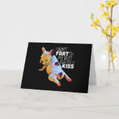 Dog Gift | Ik heb niet met m'n touwtje geknoeid. Kaart (Gele Bloem)