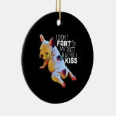 Dog Gift | Ik heb niet met m'n touwtje geknoeid. Keramisch Ornament (Rechts)