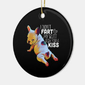 Dog Gift | Ik heb niet met m'n touwtje geknoeid. Keramisch Ornament (Links)