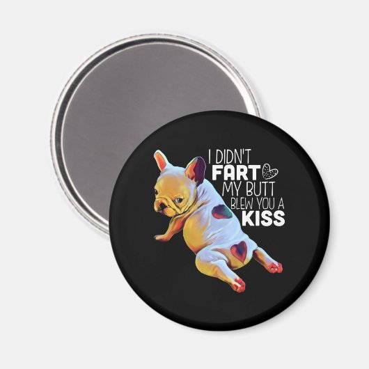 Dog Gift | Ik heb niet met m'n touwtje geknoeid. Magneet (Voorkant / Achterkant)