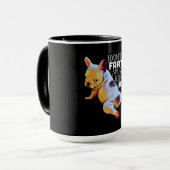 Dog Gift | Ik heb niet met m'n touwtje geknoeid. Mok (Voorkant links)