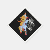 Dog Gift | Ik heb niet met m'n touwtje geknoeid. Servet (Hoek)