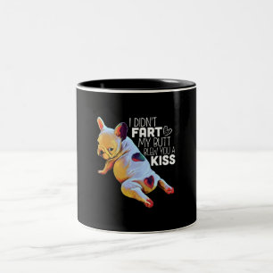 Dog Gift Ik heb niet met m'n touwtje geknoeid. Tweekleurige Koffiemok