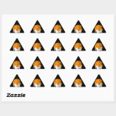Dog Gift | Pembroke Welsh Corgi Pumpkin Halloween Sticker (Vel)