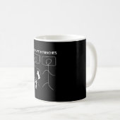 Dog Gift | Slapen met frenchies Koffiemok (Voorkant rechts)