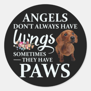Dog Gift   Zij hebben Dachshund Ronde Sticker