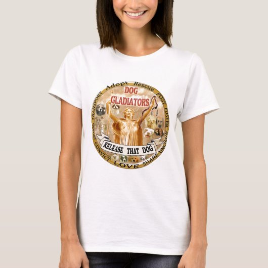 DOG GLADIATORS T-SHIRT (Voorkant)