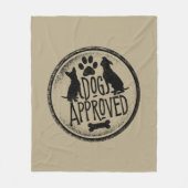Dog goedgekeurd fleece deken (Voorkant)