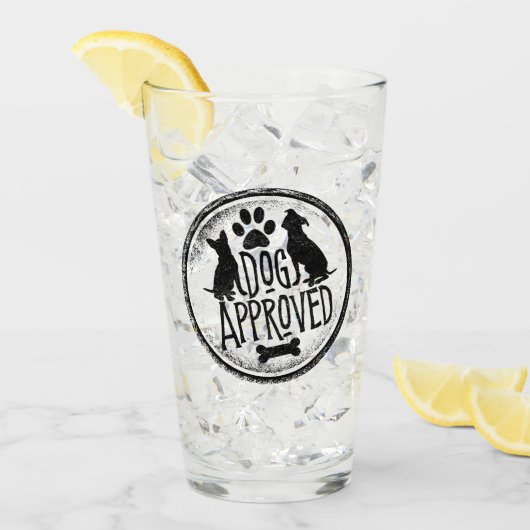 Dog goedgekeurd glas (Voorkant ijs)