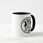 Dog goedgekeurd mok (Voorkant rechts)