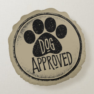 Dog goedgekeurd rondreis rond kussen