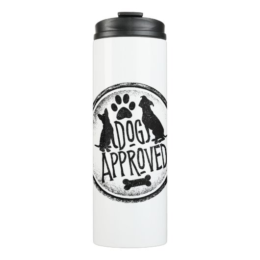 Dog goedgekeurd thermosbeker (Voorkant)