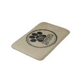 Dog Goedgekeurde Bath Mat (Gekanteld)
