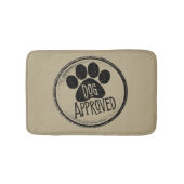 Dog Goedgekeurde Bath Mat (Voorkant)