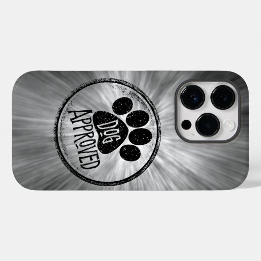 Dog goedgekeurde Hoesje-Mate iPhone Case (Achterkant (horizontaal))