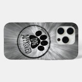 Dog goedgekeurde Hoesje-Mate iPhone Case (Achterkant (horizontaal))
