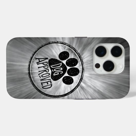 Dog goedgekeurde Hoesje-Mate iPhone Case (Achterkant (horizontaal))