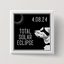 Dog Goggles Eclipse Vierkante Button 5,1 Cm