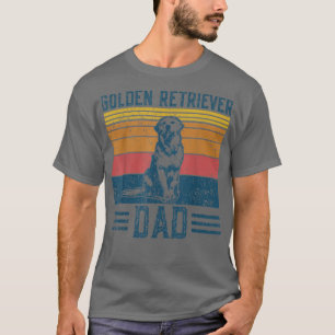 Dog Golden Dad Golden Retriever T-shirt