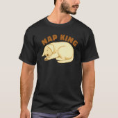 Dog Golden Retriever Nap Sleeping Sleep Pajama Nig T-shirt (Voorkant)