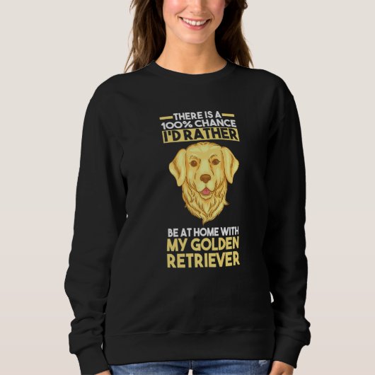 Dog Golden Retriever Trui (Voorkant)