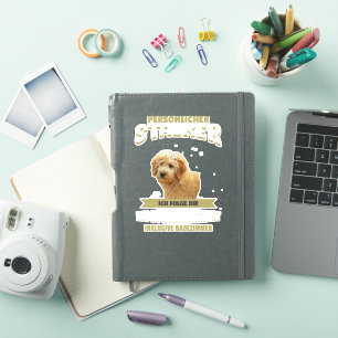 Dog Goldendoele Goldendoedle Dog puppy pet Sticker