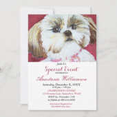 DOG-GONE FUN PARTY EVENT INVITE KAART (Voorkant)