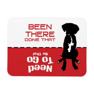 Dog Gone Potty Magnet - laat de hond eruit Magneet