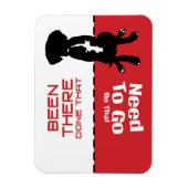 Dog Gone Potty Magnet - laat de hond eruit Magneet (Verticaal)