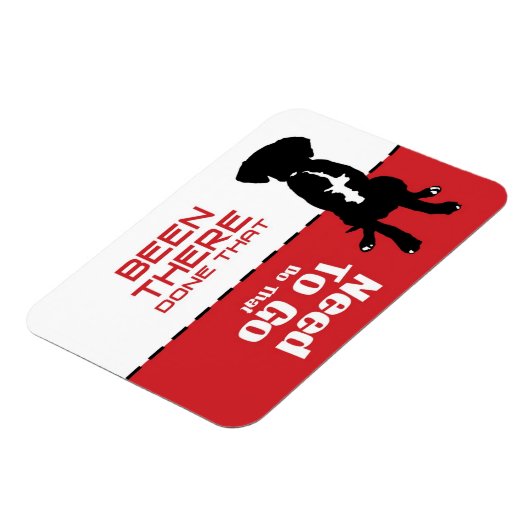 Dog Gone Potty Magnet - laat de hond eruit Magneet (Linkerzijde)