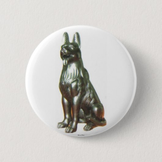 Dog-Gou-Button Ronde Button 5,7 Cm (Voorkant)