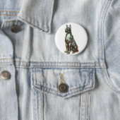 Dog-Gou-Button Ronde Button 5,7 Cm (In situ)