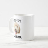Dog Grandma Gift Koffiemok (Voorkant links)