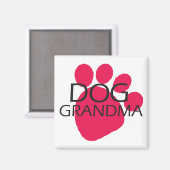 Dog Grandma Magneet (Voorkant / Achterkant)