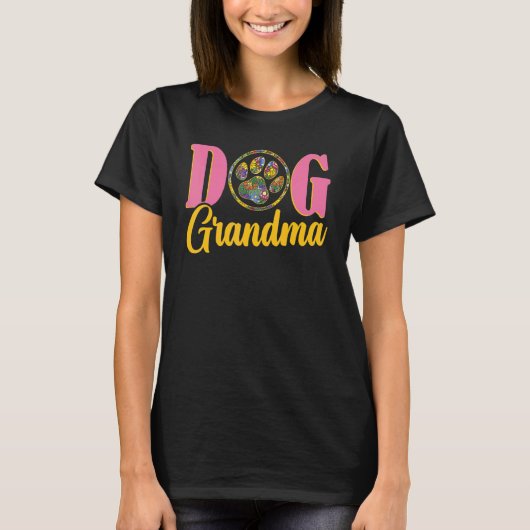 Dog Grandma T-shirt (Voorkant)