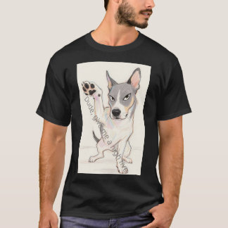Dog Graphic Mannen T - Shirt