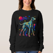 Dog Great Dane in Space Trui (Voorkant)