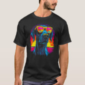 Dog Great Dane Sunglasses T-shirt (Voorkant)