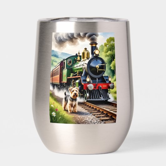 Dog Greeting steam train (Achterkant)