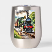 Dog Greeting steam train (Voorkant)