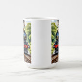 Dog Greeting steam train Koffiemok (Center)