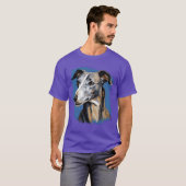 Dog Greyhound vriendencadeau T-shirt (Voorkant volledig)
