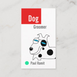 Dog Groomer Color Visitekaartje