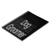 Dog Groomer Extraordinaire Notitieboek (Linkerzijde)